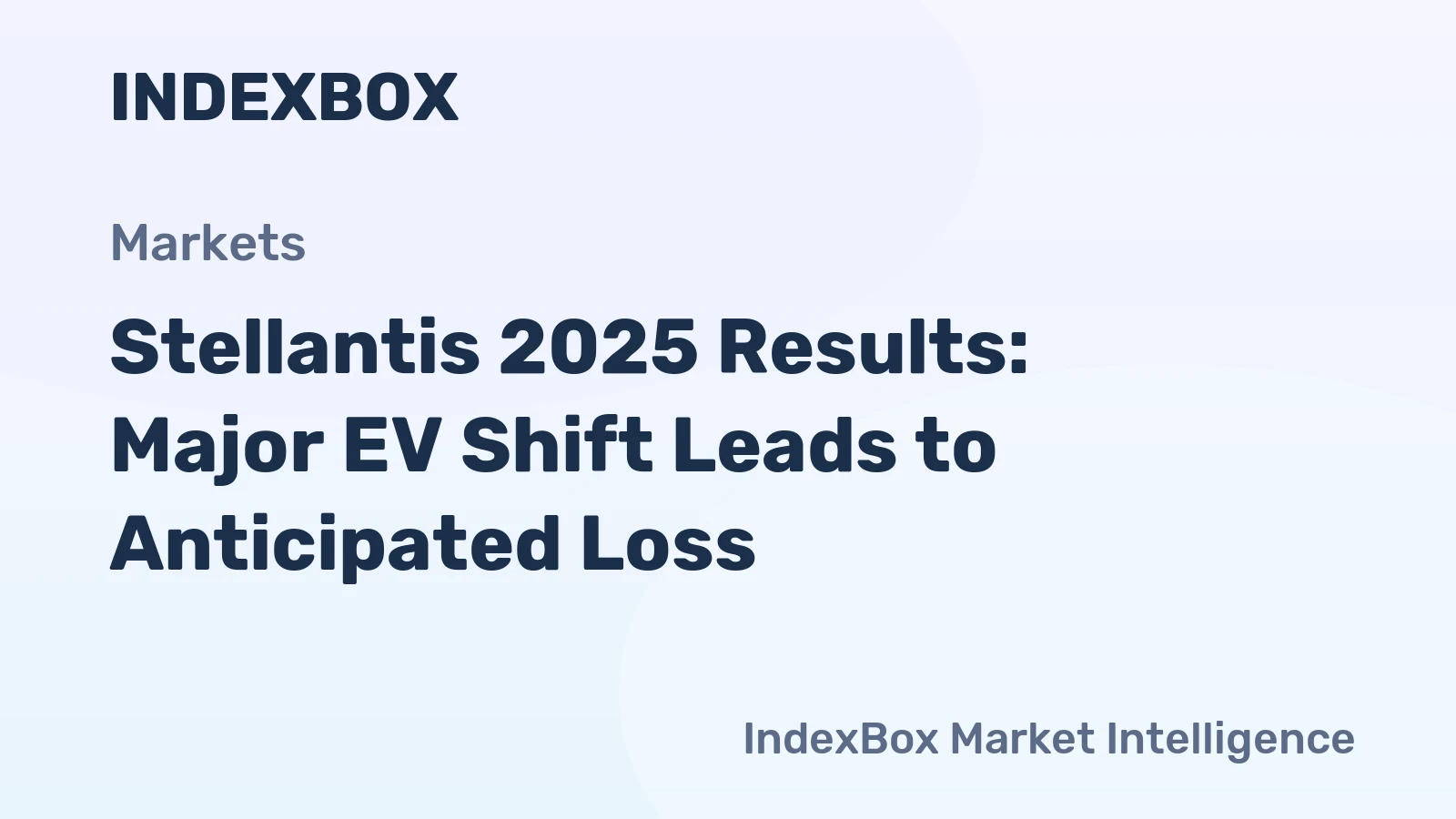 Stellantis 2025 Results: Major EV Shift Leads to Anticipated Loss
