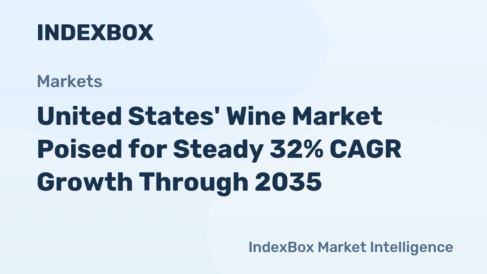 United States' Wine Market Poised for Steady 32% CAGR Growth Through 2035