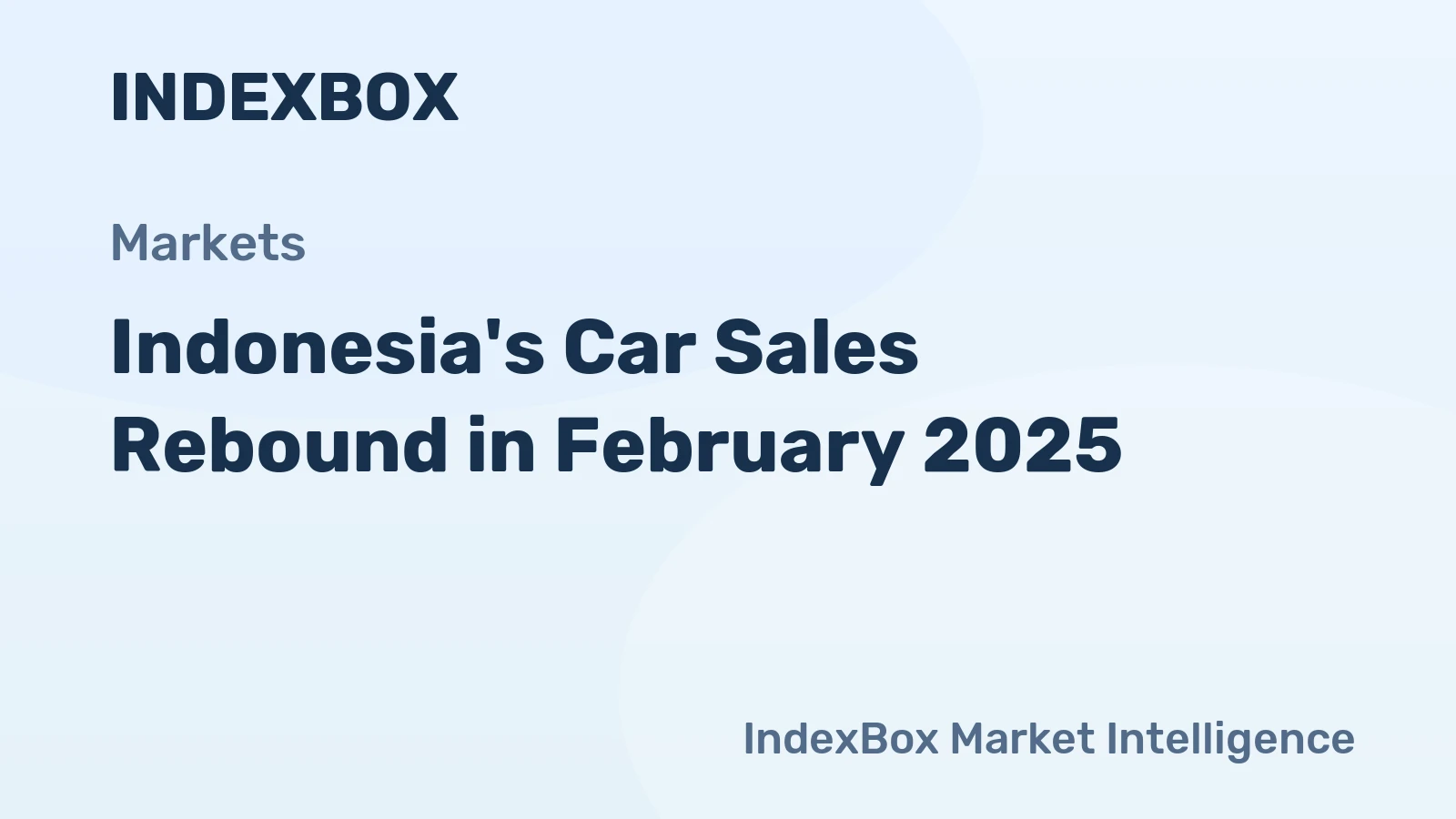 Indonesia's Car Sales Rebound in February 2025