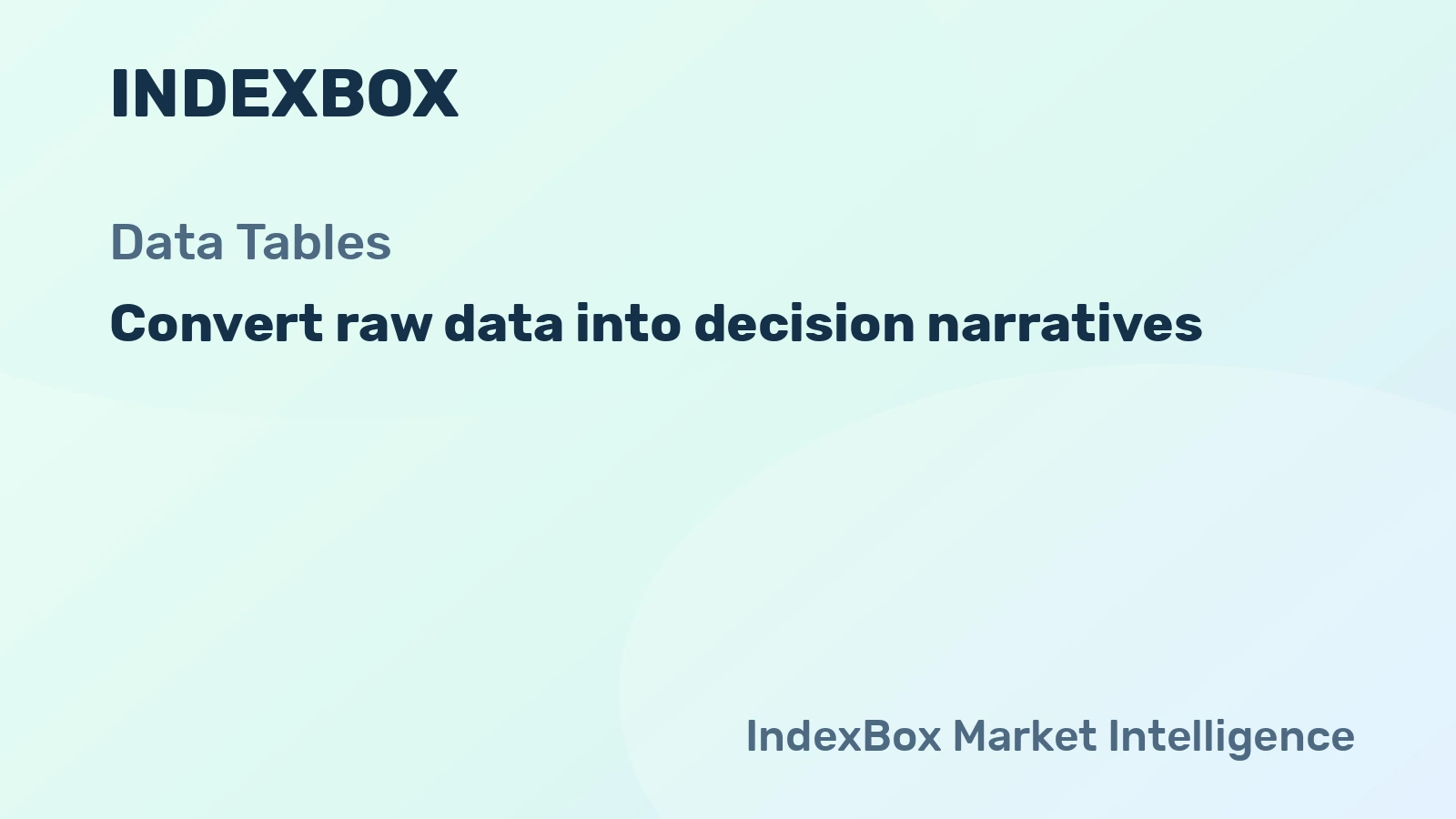 How to Build Decision-Ready Market Memos with Table Evidence