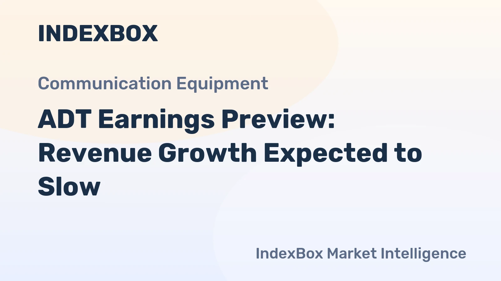 ADT Earnings Preview: Revenue Growth Expected to Slow