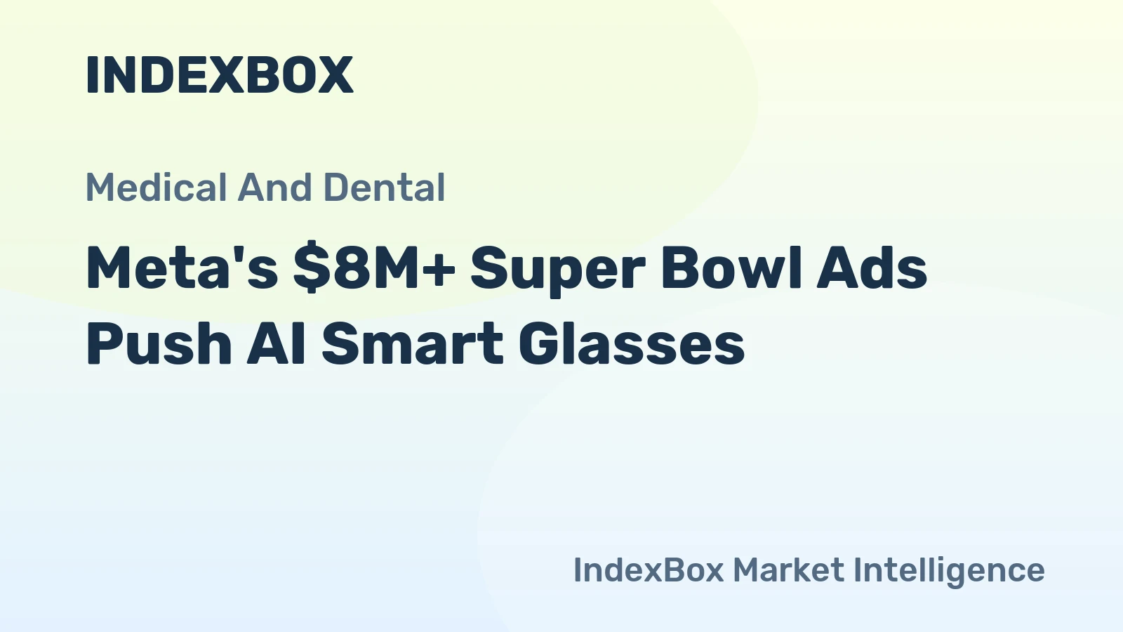 Meta's $8M+ Super Bowl Ads Push AI Smart Glasses