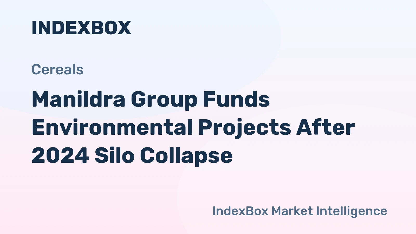 Manildra Group Funds Environmental Projects After 2024 Silo Collapse