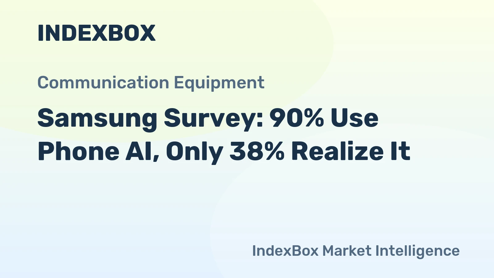 Samsung Survey: 90% Use Phone AI, Only 38% Realize It