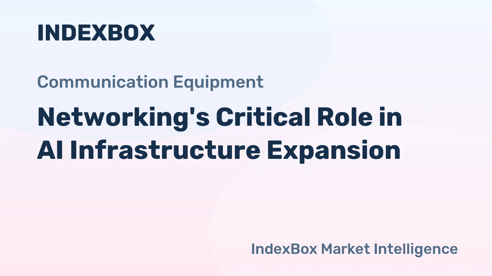 Networking's Critical Role in AI Infrastructure Expansion