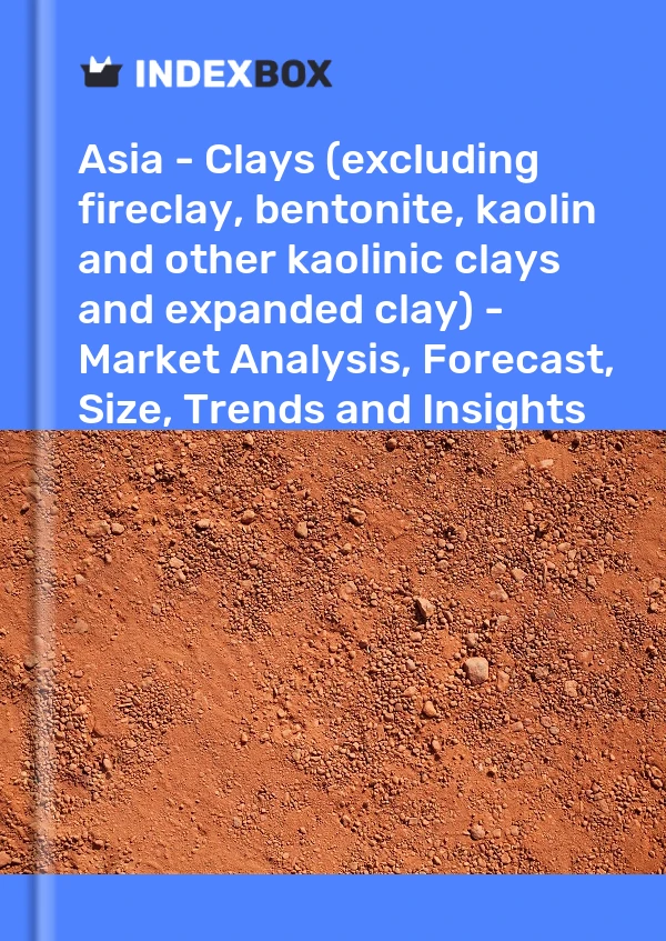 Report Asia - Clays (excluding fireclay, bentonite, kaolin and other kaolinic clays and expanded clay) - Market Analysis, Forecast, Size, Trends and Insights for 499$