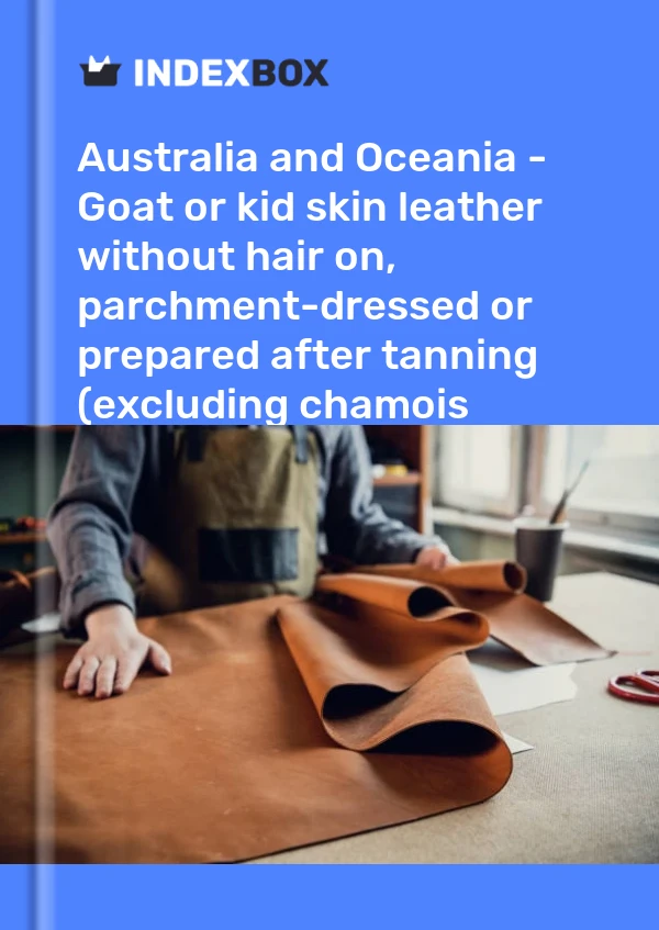 Report Australia and Oceania - Goat or kid skin leather without hair on, parchment-dressed or prepared after tanning (excluding chamois leather, patent leather, patent laminated leather and metallised leather) - Market Analysis, Forecast, Size, Trends and Insigh for 499$