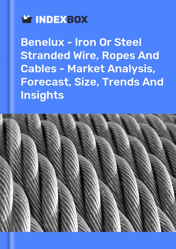 Report Benelux - Iron or Steel Stranded Wire, Ropes and Cables - Market Analysis, Forecast, Size, Trends and Insights for 499$