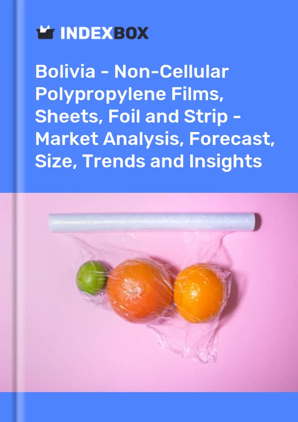 Report Bolivia - Non-Cellular Polypropylene Films, Sheets, Foil and Strip - Market Analysis, Forecast, Size, Trends and Insights for 499$