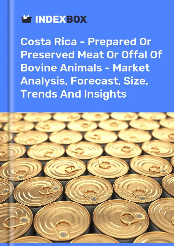 Report Costa Rica - Prepared or Preserved Meat or Offal of Bovine Animals - Market Analysis, Forecast, Size, Trends and Insights for 499$