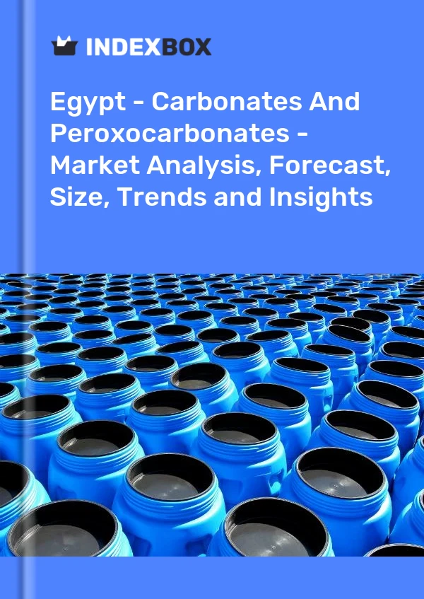 Egypt - Carbonates And Peroxocarbonates - Market Analysis, Forecast, Size, Trends and Insights