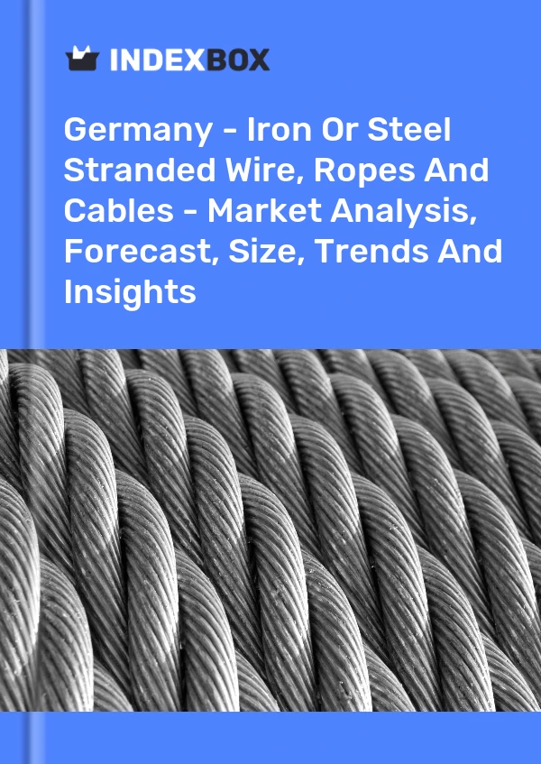 Report Germany - Iron or Steel Stranded Wire, Ropes and Cables - Market Analysis, Forecast, Size, Trends and Insights for 499$