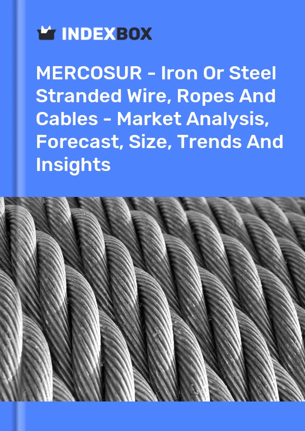 Report MERCOSUR - Iron or Steel Stranded Wire, Ropes and Cables - Market Analysis, Forecast, Size, Trends and Insights for 499$