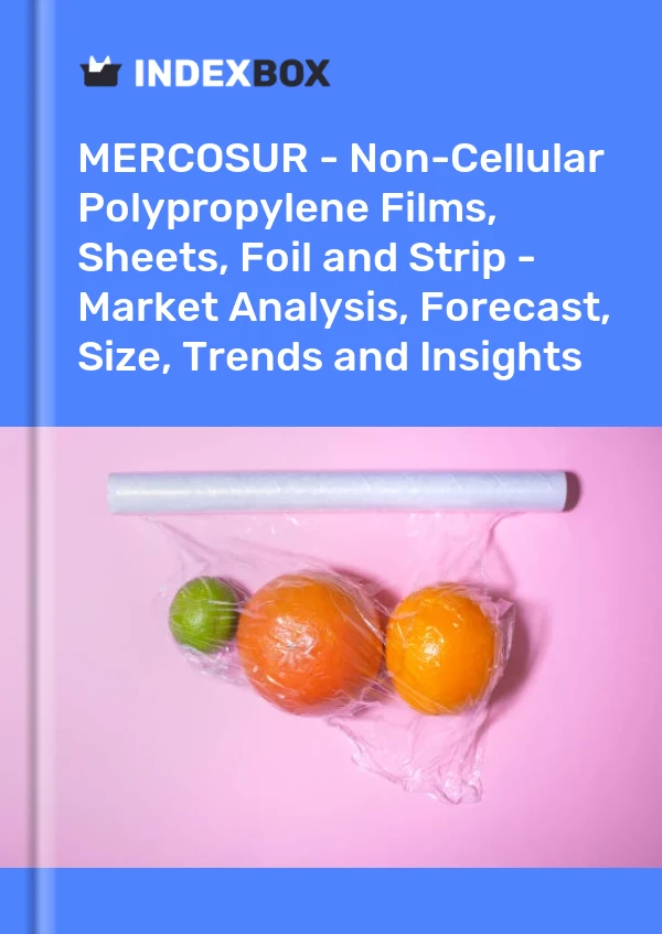 Report MERCOSUR - Non-Cellular Polypropylene Films, Sheets, Foil and Strip - Market Analysis, Forecast, Size, Trends and Insights for 499$