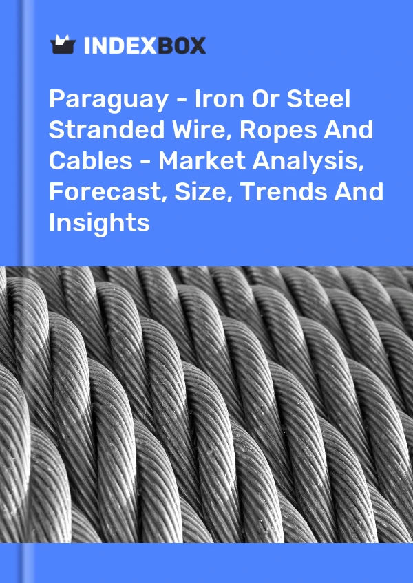 Report Paraguay - Iron or Steel Stranded Wire, Ropes and Cables - Market Analysis, Forecast, Size, Trends and Insights for 499$