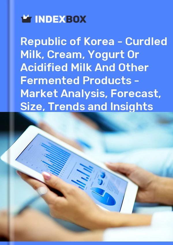 Report Republic of Korea - Curdled Milk, Cream, Yogurt or Acidified Milk and Other Fermented Products - Market Analysis, Forecast, Size, Trends and Insights for 499$