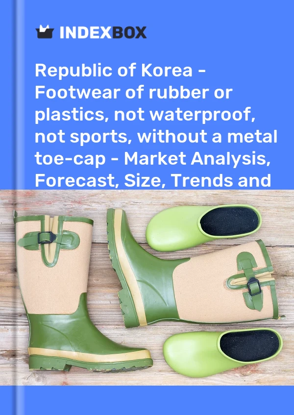 Report Republic of Korea - Footwear of rubber or plastics, not waterproof, not sports, without a metal toe-cap - Market Analysis, Forecast, Size, Trends and Insights for 499$