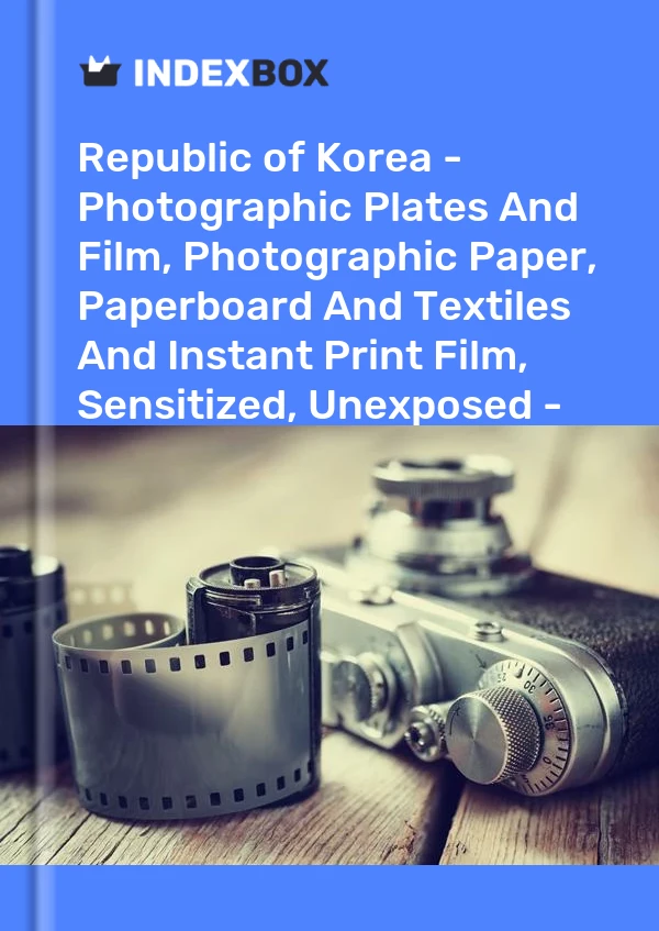 Report Republic of Korea - Photographic Plates and Film, Photographic Paper, Paperboard and Textiles and Instant Print Film, Sensitized, Unexposed - Market Analysis, Forecast, Size, Trends and Insights for 499$