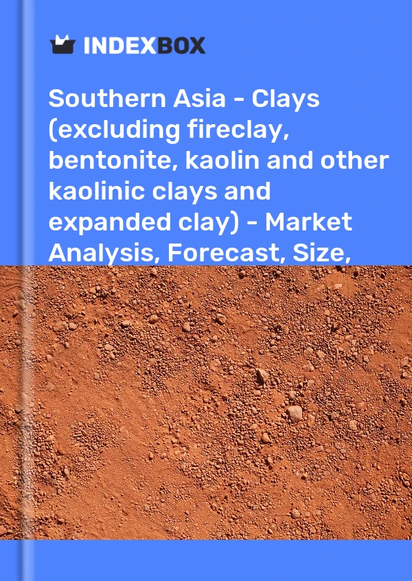 Report Southern Asia - Clays (excluding fireclay, bentonite, kaolin and other kaolinic clays and expanded clay) - Market Analysis, Forecast, Size, Trends and Insights for 499$