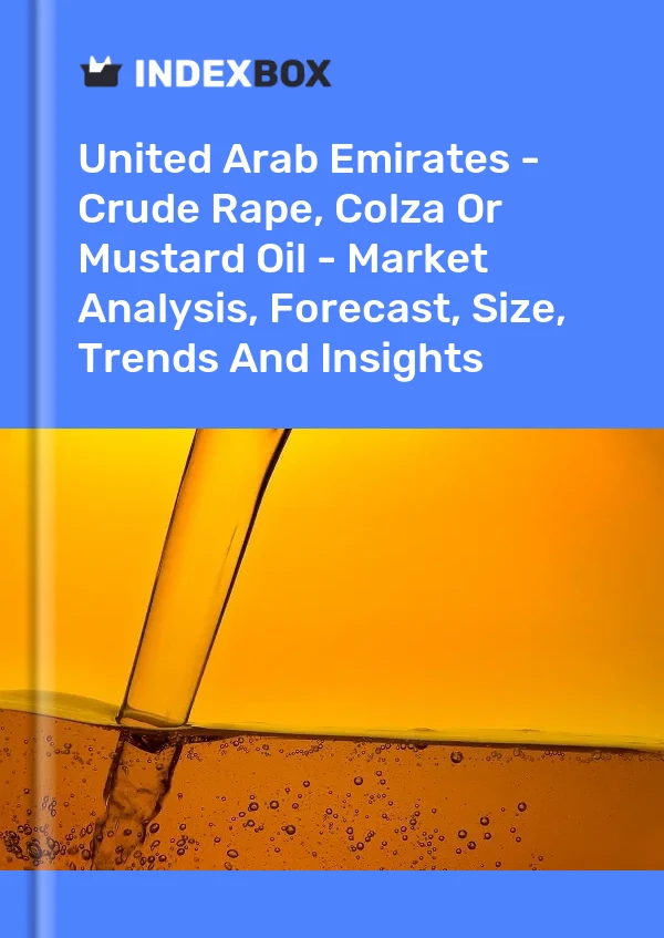 United Arab Emirates - Crude Rape, Colza Or Mustard Oil - Market Analysis, Forecast, Size, Trends And Insights